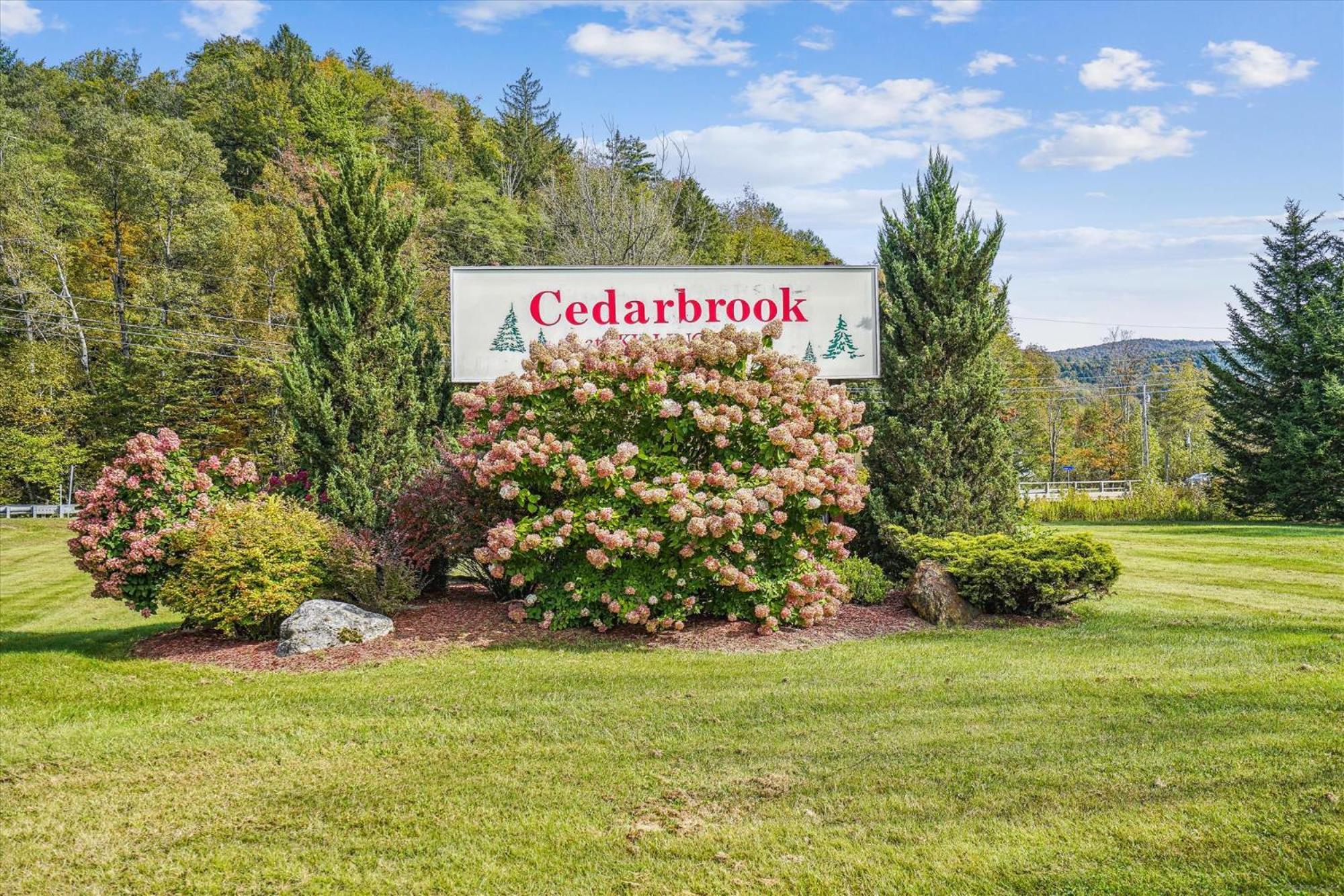 Cedarbrook Queen Suite 108 Killington Exteriör bild